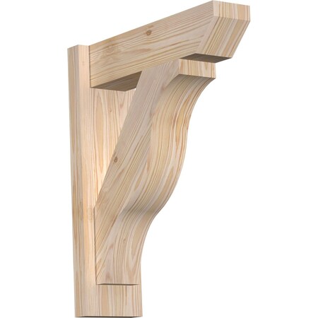 Ekena Millwork Funston Slat Smooth Outlooker, Douglas Fir, 5 1/2"W x 18"D x 22"H OUT06X18X22FST06SDF